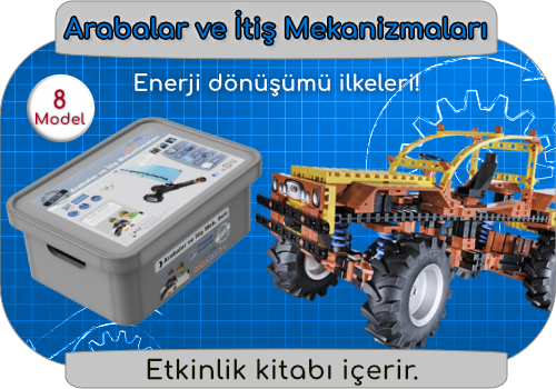 Arabalar ve İtiş  Mekanizmaları Seti